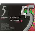 Five Five Sour Strawberry Gum 15 Pieces, PK120 397118
